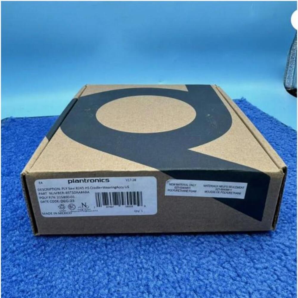 Poly Savi 8245 Spare Headset HS Cradle + Wearing Accessories